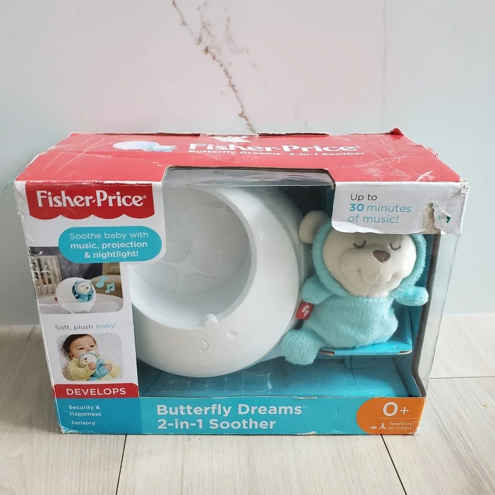 Fisher Price Baby Soother Butterfly Dreams Sound Machine Starlight Projection